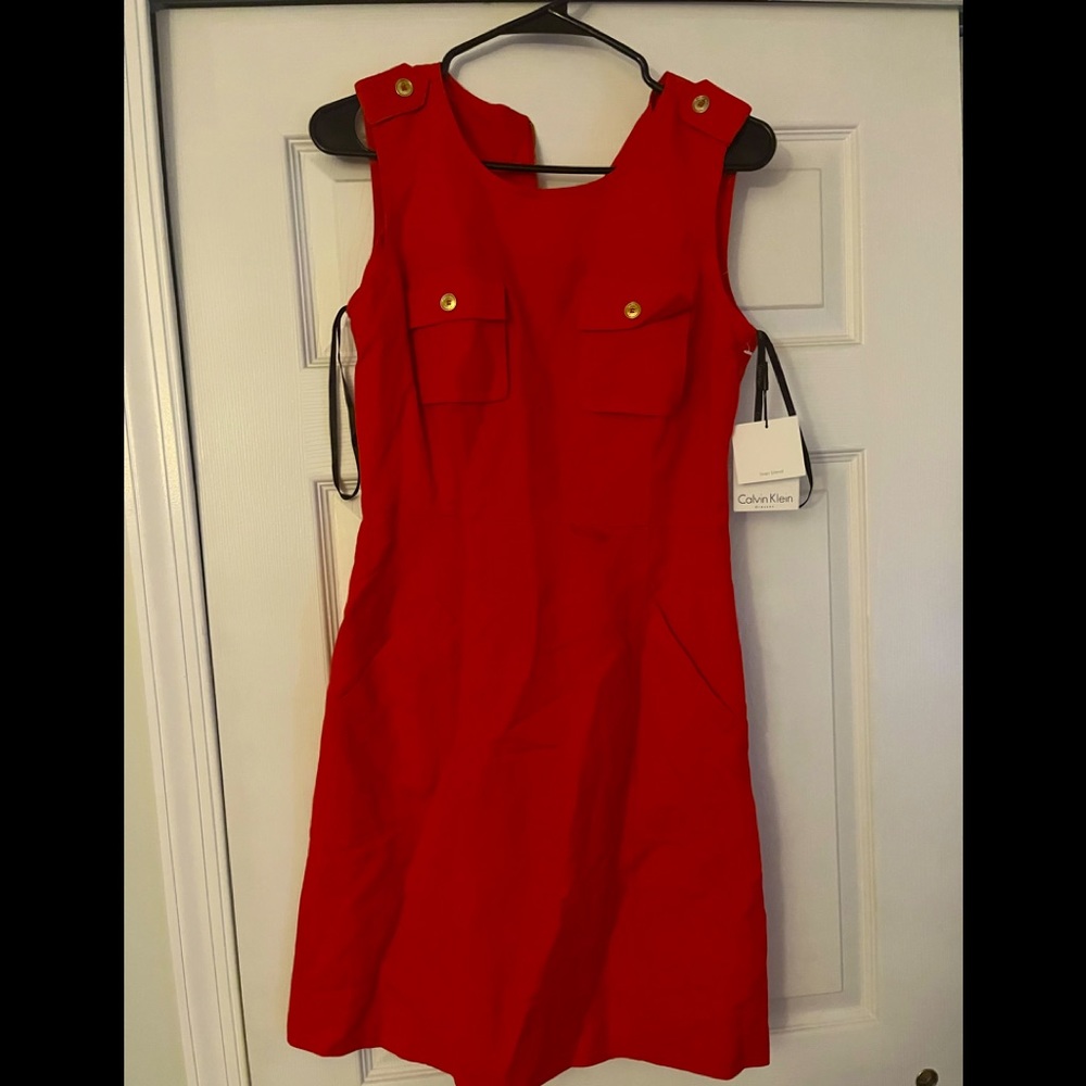 Calvin Klein Linen Dress